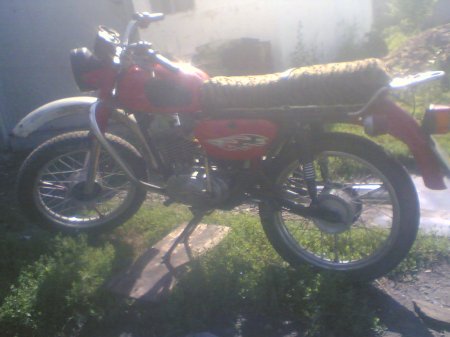 Мой мотоцикл Минск