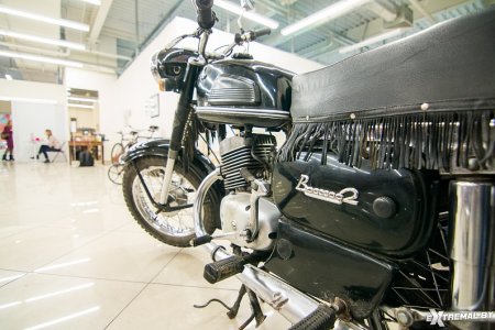 Мечты наших отцов: в Минске открылась выставка ретро-мотоциклов